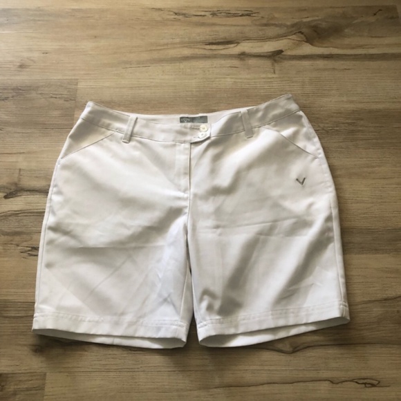 Callaway Women's Classic White Bermudas - Picture 8 of 8